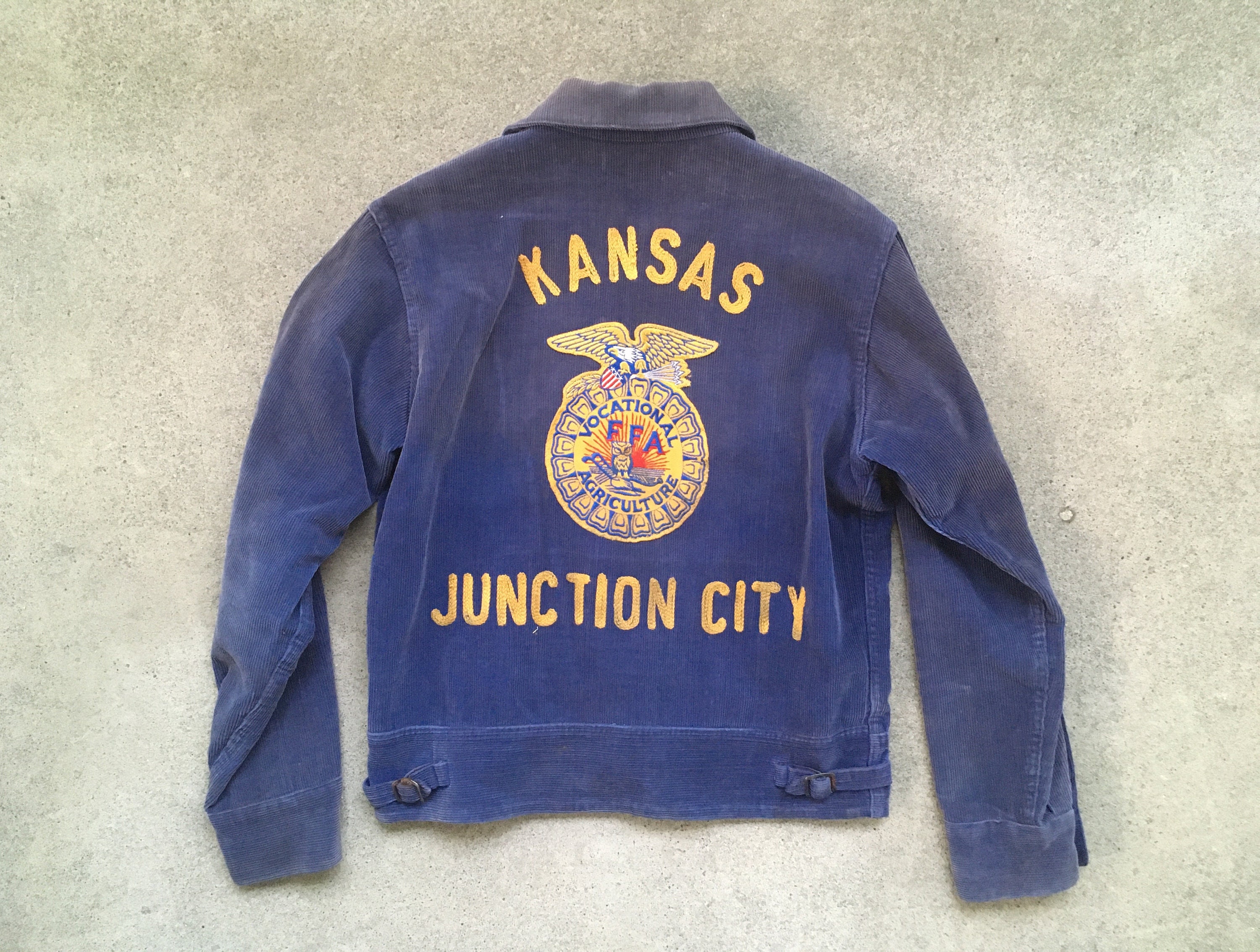 Jackets Junction Baby Blue Varsity Jacket