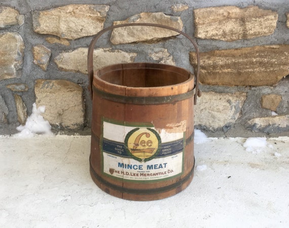 Vintage 1930s 1940s H.D. LEE Mercantile Mince Meat