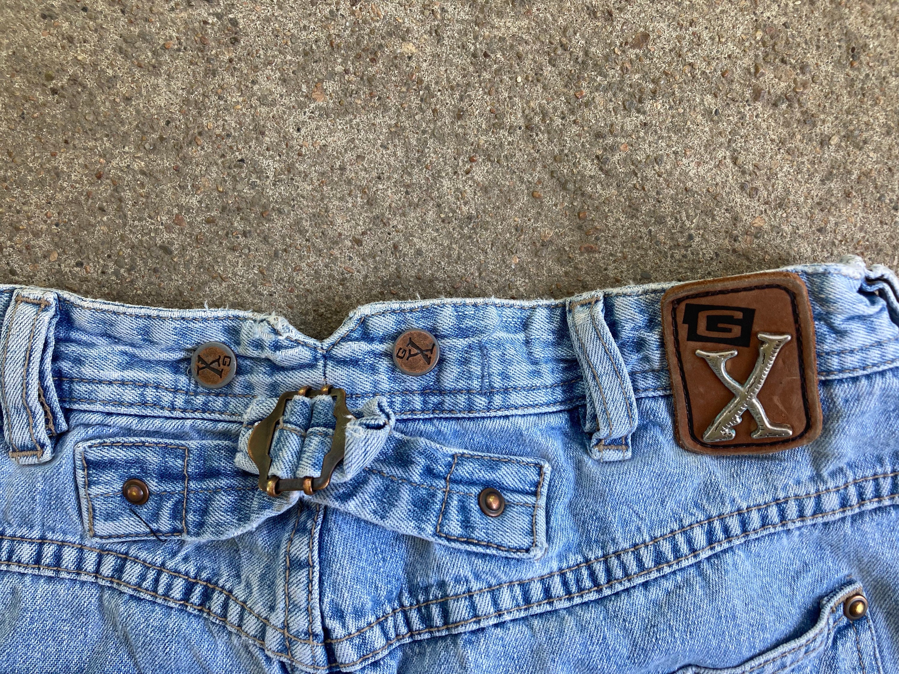 Vintage 1990s 2000s GX Faded Baggy CARPENTER JEANS Size 27 X Vintage 1990s 2000s GX Faded Baggy CARPENTER JEANS Size 27 X