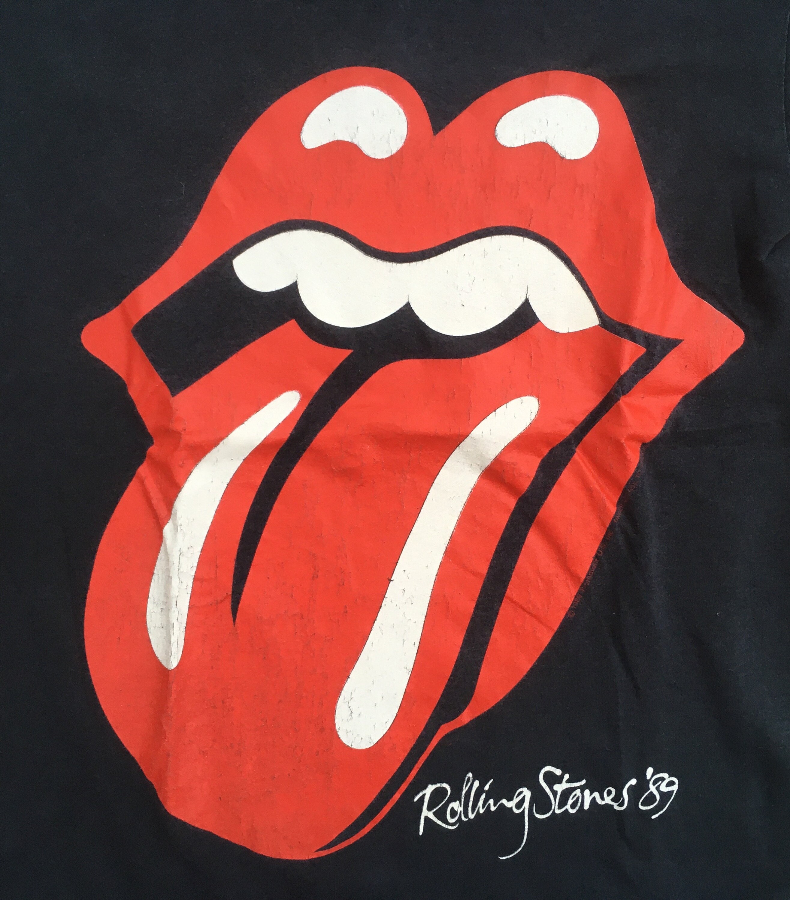 Vintage 1980s ROLLING STONES Steel Wheels 1989 North Vintage 1980s ROLLING STONES Steel Wheels 1989 North