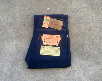 Vintage 1990s LEVIS 501 Preshunk 547 Dark Denim Jeans 33 x 36 NOS Deadstock  Knopf Fliege 1993 Mexiko Ungetragen Fuzzy - Etsy.de