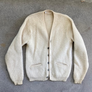 60s Knit Cardigan - Etsy