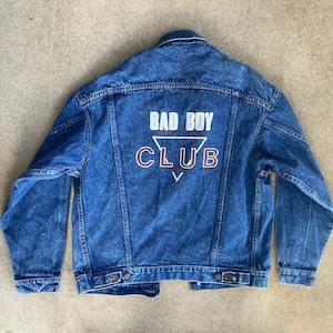 Vintage】80s BAD BOY CLUB レザーメルトンスタジャン Vintage