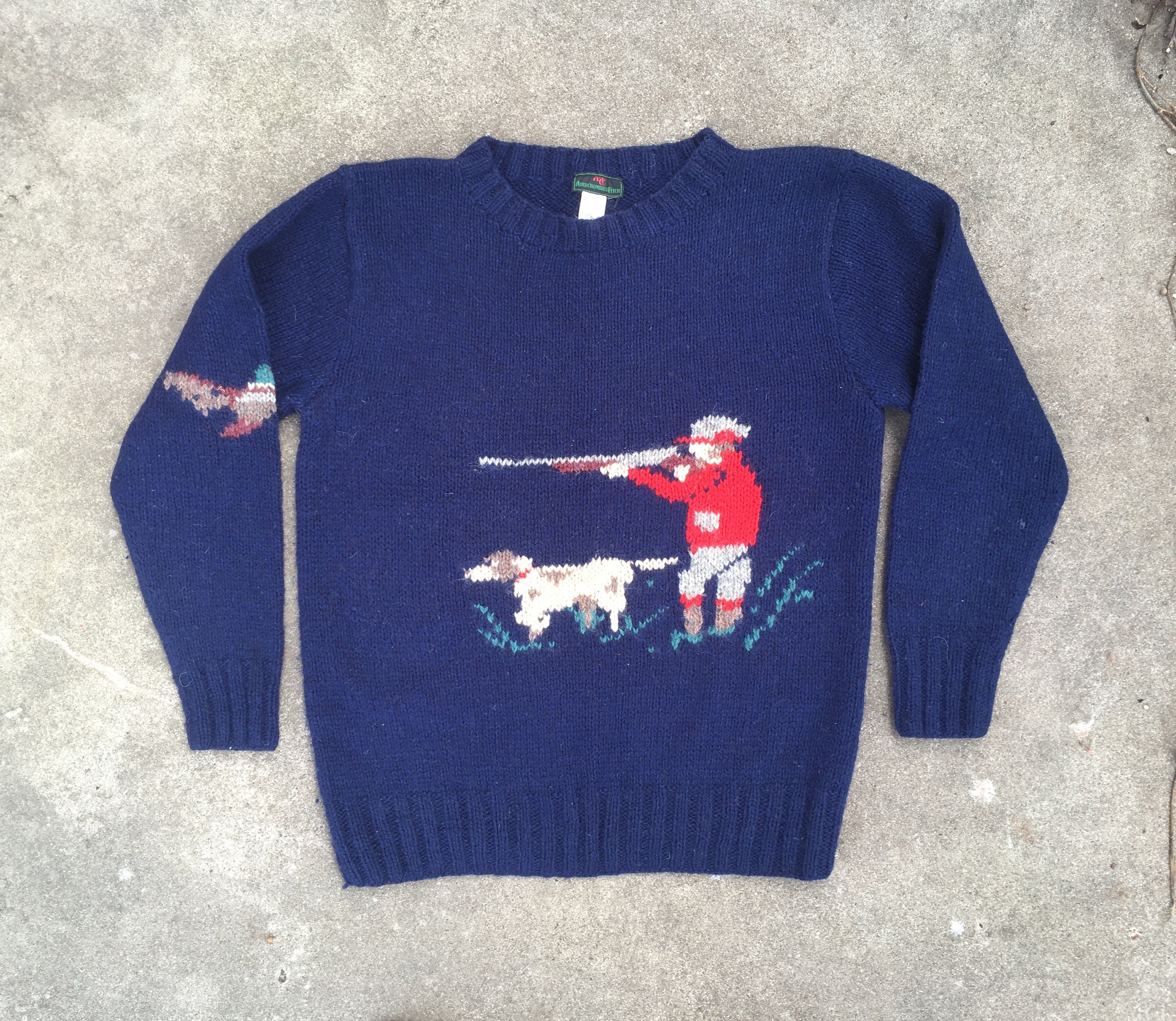 Abercrombie christmas clearance sweater