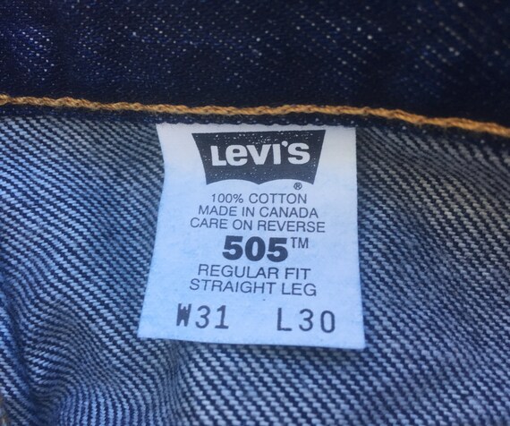 levis 505 canada