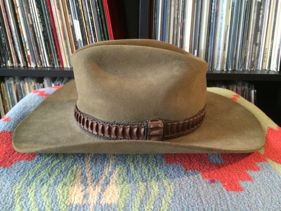 Vintage STETSON XXXX 4X Beaver Olive 