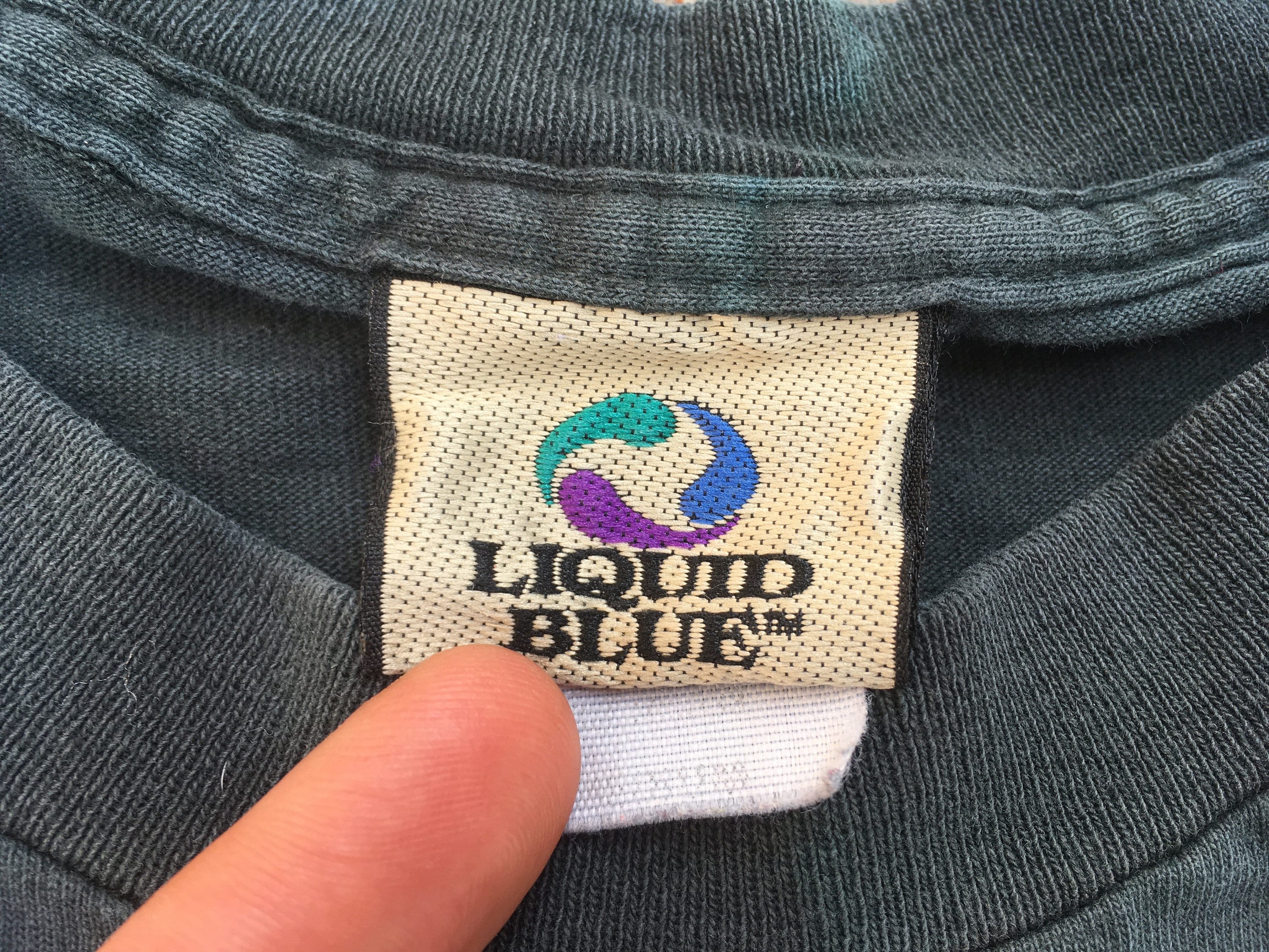 Vintage 1990s Liquid Blue PINK FLOYD 