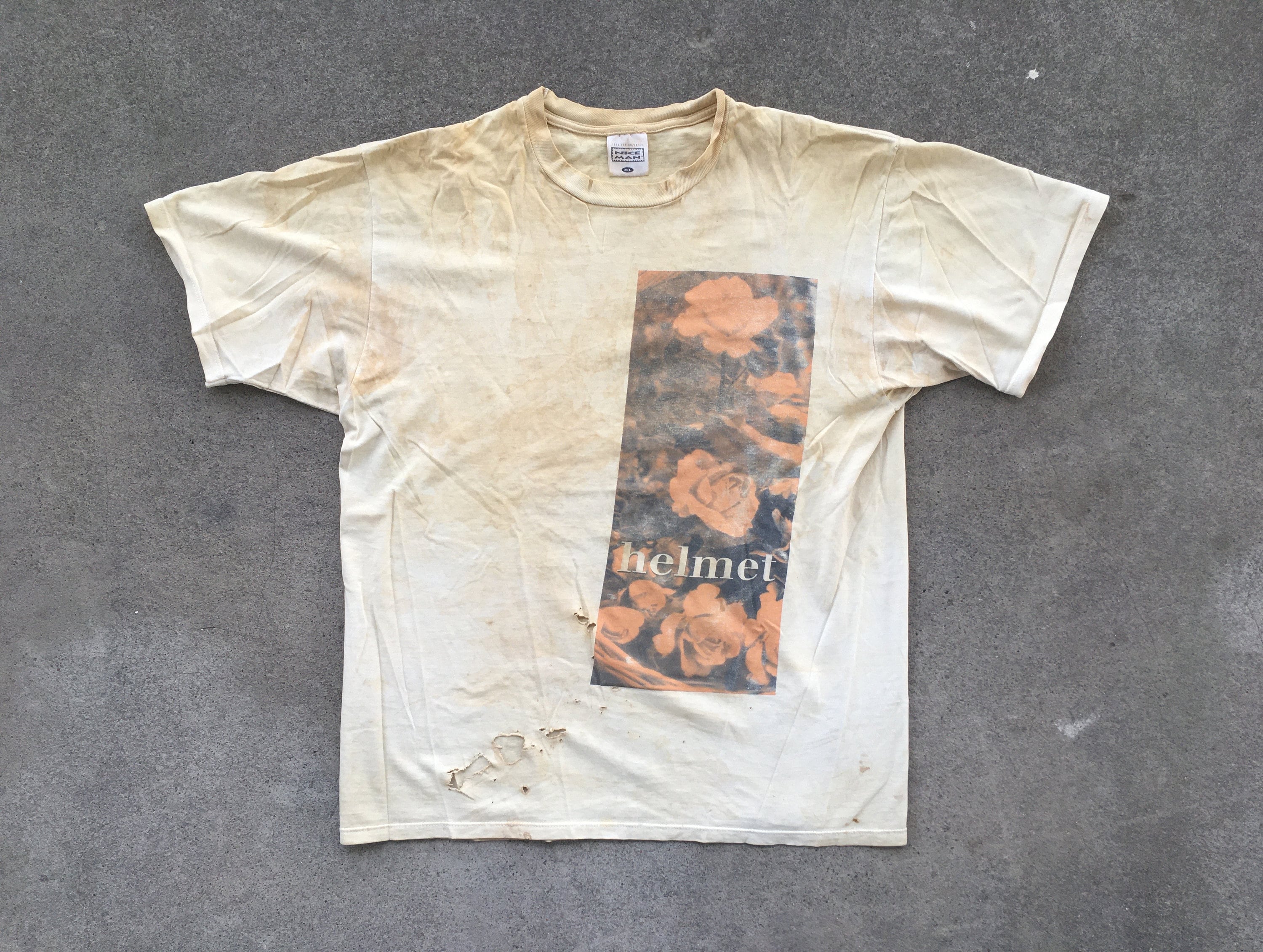 Vintage 1990s HELMET Betty Trashed Super Distressed Cotton - Etsy