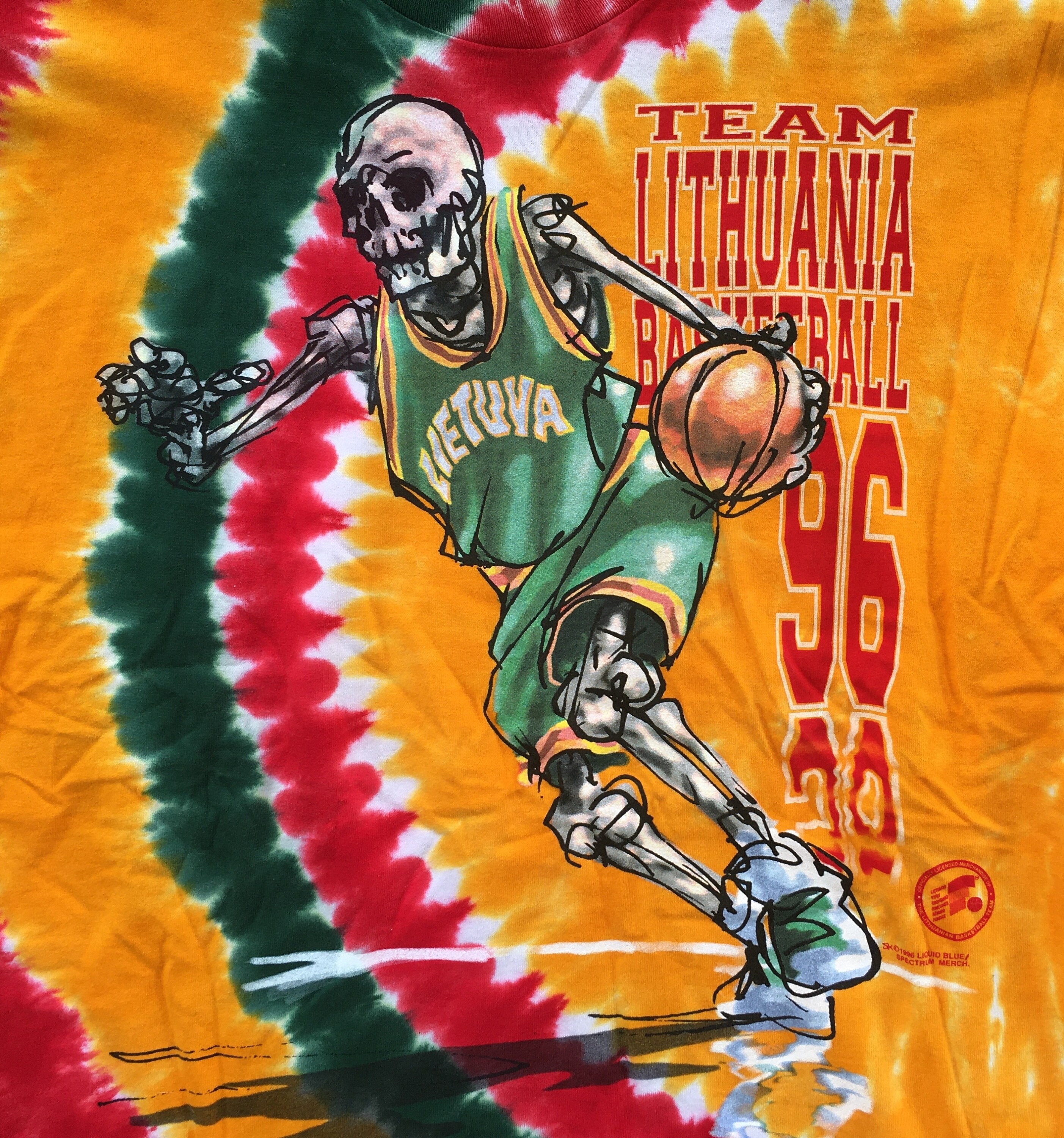 Vintage 1990s Liquid Blue GRATEFUL DEAD 1996 Lithuania Vintage 1990s Liquid Blue GRATEFUL DEAD 1996 Lithuania