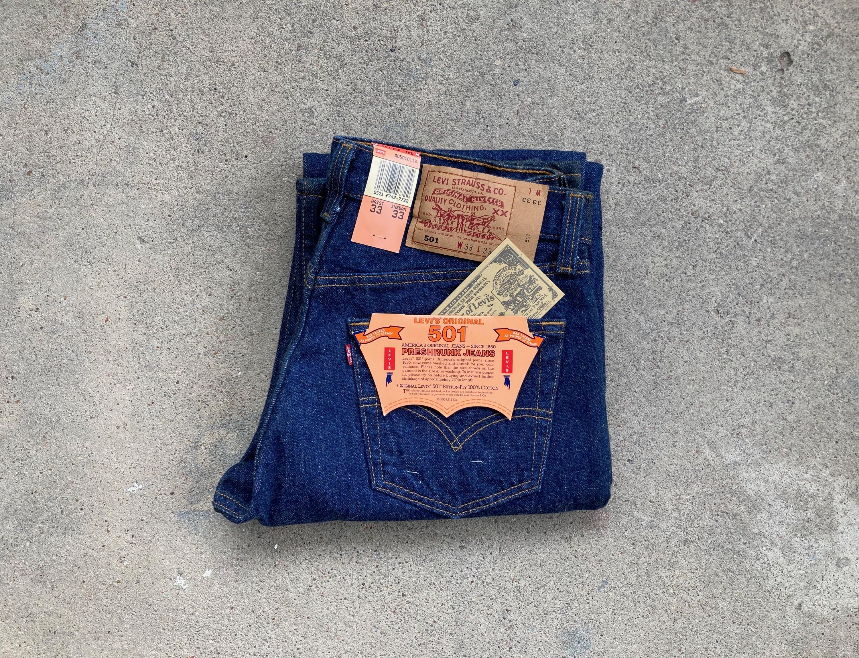 Levis 501 Deadstock 1980s - Etsy Levis 501 Deadstock 1980s - Etsy