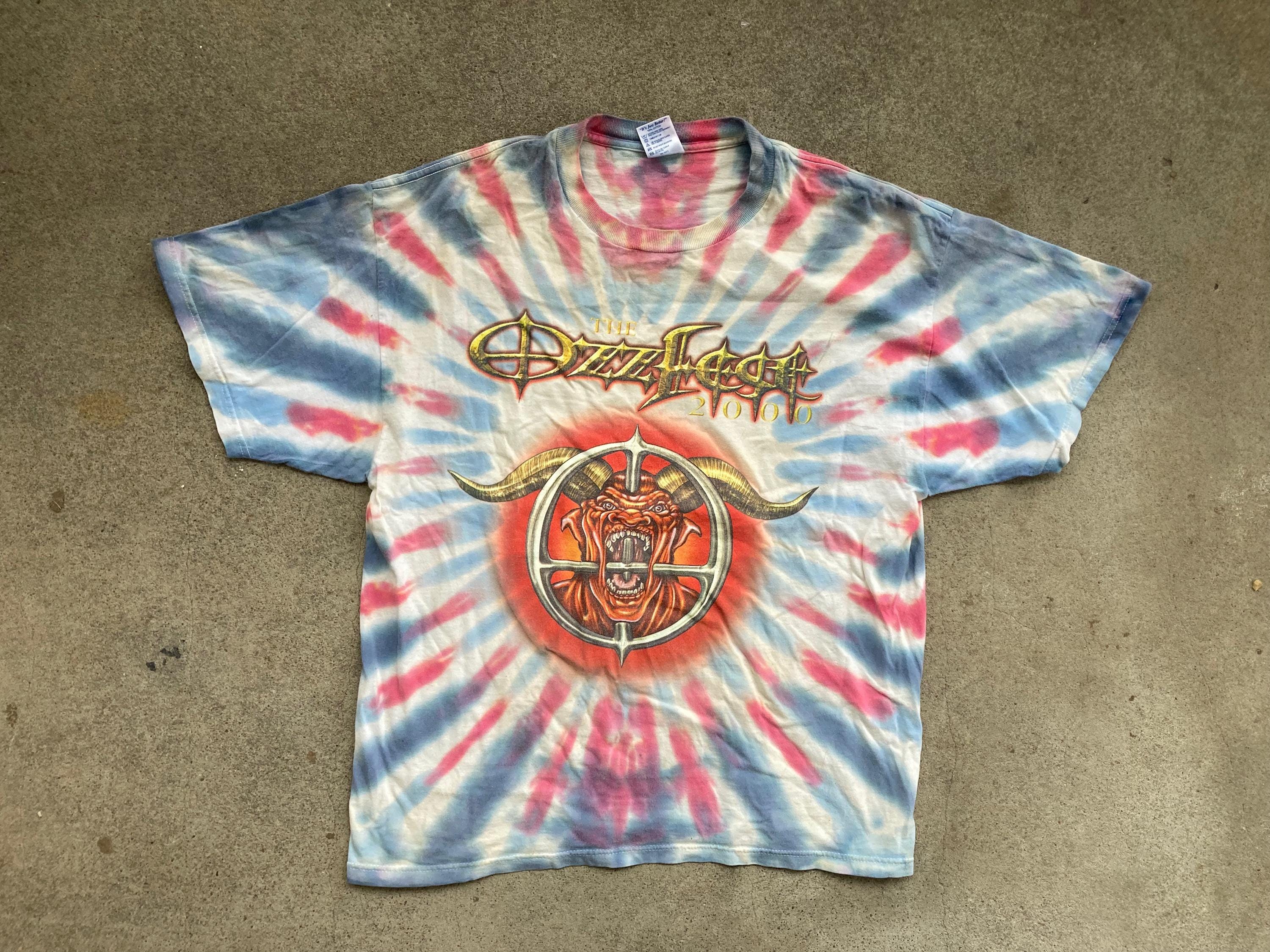OzzFest 2000 2 sided Tour Tee Shirt Size Large OZZY | eBay