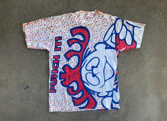 Vintage 1990s HAWAIIAN PUNCH All Over Print T-SHI… - image 5