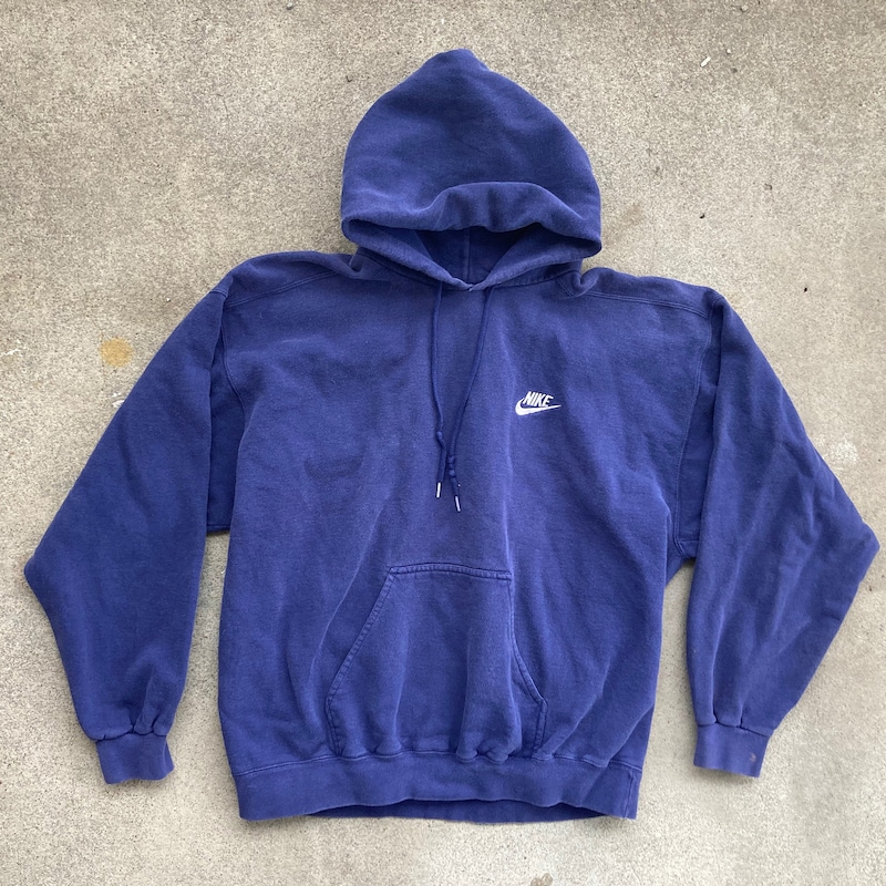 tan vintage nike hoodie