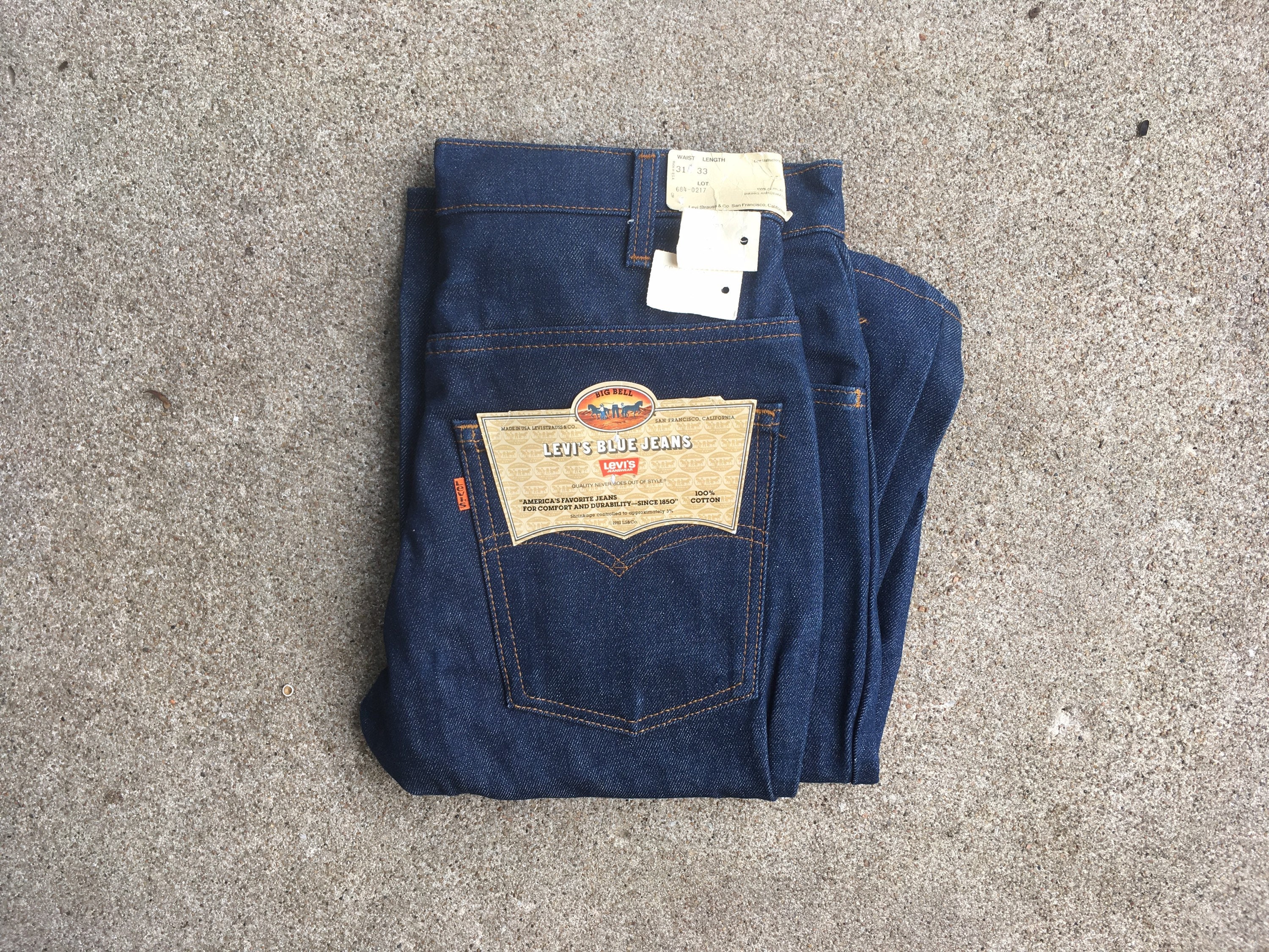 最大74%OFFクーポン 70s DEADSTOCK USA製 Levi's 646-0217 L30