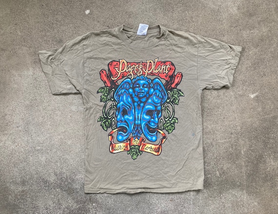 Vintage 1990s JIMMY PAGE & Robert Plant Walking Into Clarksdale Brown  Crewneck T-SHIRT Size Large Concert Tour Led Zeppelin 1998 - Etsy