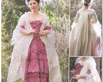 Simplicity Sewing Pattern 8578 Misses' 18th Century Gown - Etsy