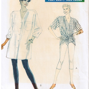 May include: A sewing pattern for two tops, one with a long sleeve and one with a short sleeve. The pattern is labeled "Very Easy Very Vogue" and has the number 7733. The size is 6-8-10.