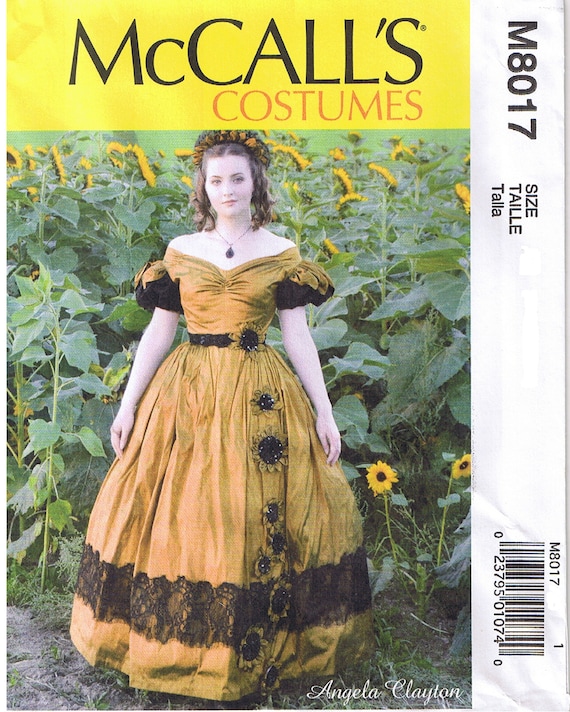mccall's off the shoulder dress pattern McCall's Pattern: M7744 Misses' Dresses & Belt  WeaverDee.com