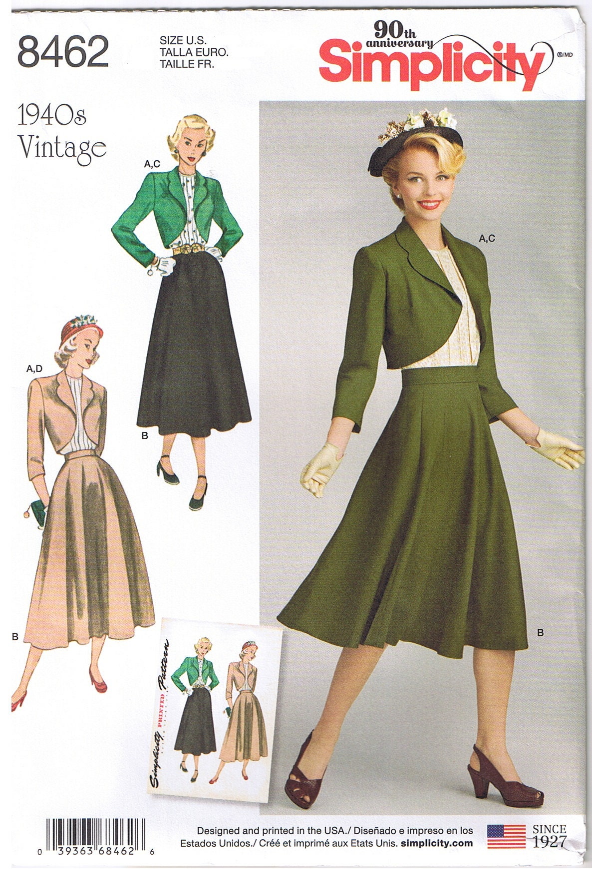 1940s circle skirt