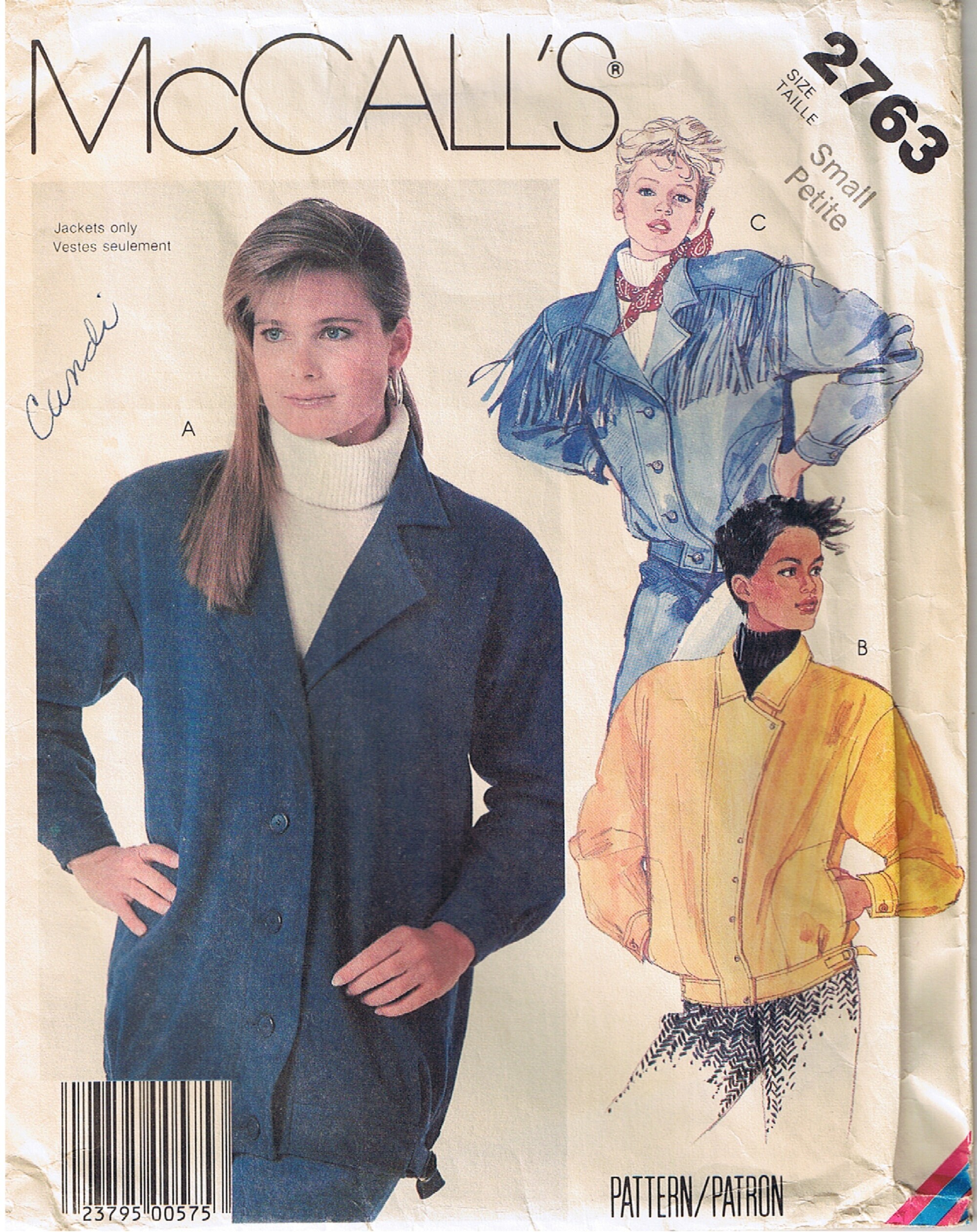Vintage 80s Top Button Up Down Front Shirt Notched Collar Pleated Skirt Cuffed Cuff Pants Shorts McCalls 4210 Sewing Pattern Misses Size 10
