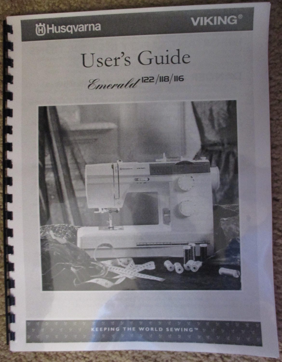 Husqvarna Viking Emerald 116 118 122 Sewing Machine Users | Etsy