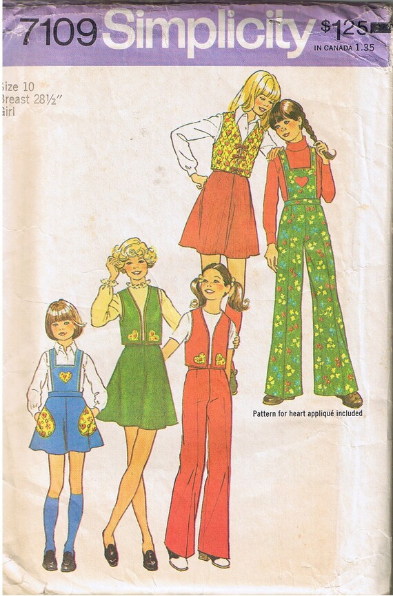 Vtg 70s Girls Short Skirt Pants Jumper Dress Detachable Bib Etsy Vtg 70s Girls Short Skirt Pants Jumper Dress Detachable Bib Etsy