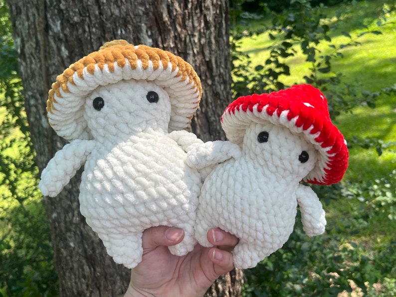 Tyce the Toadstool Low Sew Crochet Pattern image 8