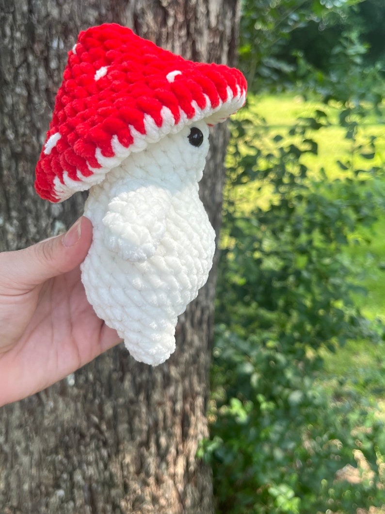 Tyce the Toadstool Low Sew Crochet Pattern image 3