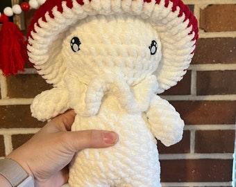 Made to Order******* Crochet Amigurumi Mushroom Baby Stuffie Plush