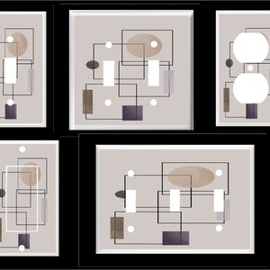 MIDCENTURY MODERN #2 Light Switch Cover Plate or Outlet   Home   Decor