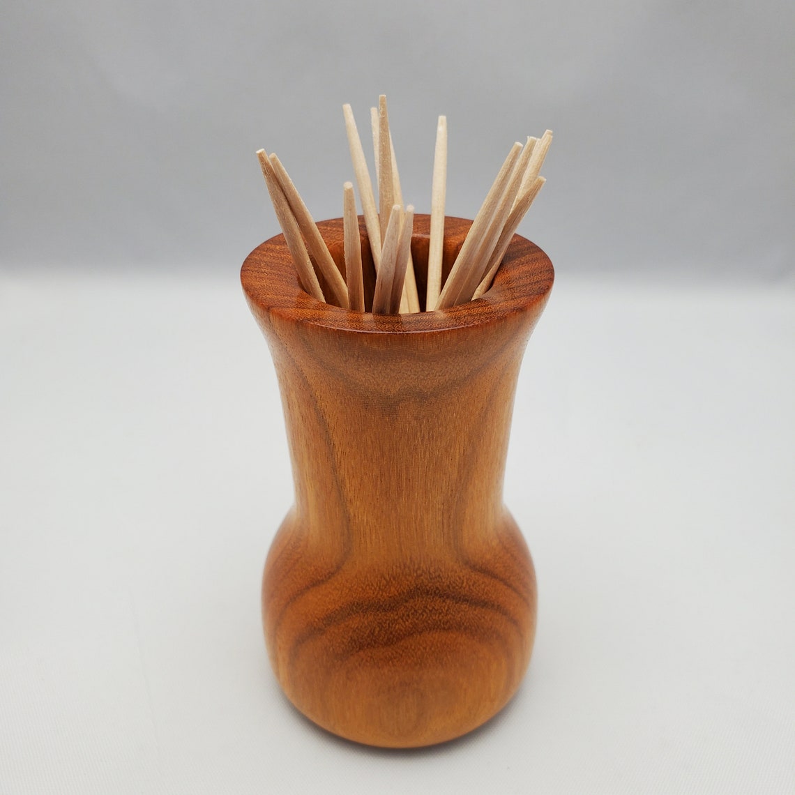 Hand Turned Chakte Viga Toothpick Holder Handmade Wooden Etsy