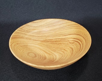 Hand Turned Ash Bowl, Hand Made Wooden Bowl, 1.25"h x 5.25"d, Candy Dish, Change Dish