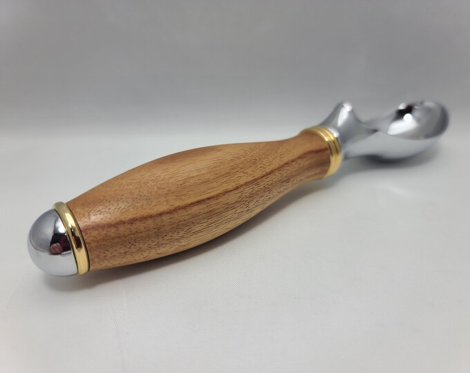 Hand Turned Ice Cream Scoop Handmade Ice Cream Scoop Etsy