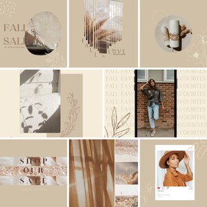 Fall Themed Instagram Templates
