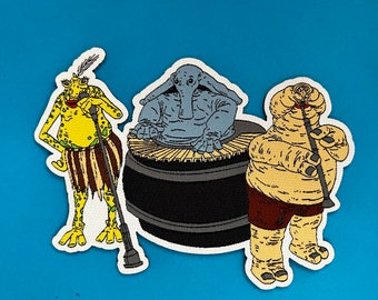 Max Rebo Band Woven Patch 5" WIDE ROTJ