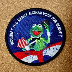 カーミットを大統領に選ぼうパッチ -