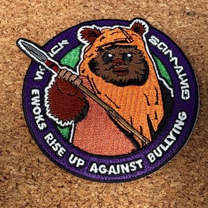 Patch contra bullying para Ewoks de Star Wars
