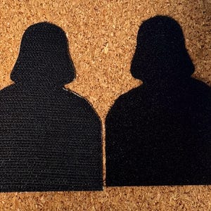 Sith Lord Darth Vader 4” Patch Star Wars Moral standard and hooked backing image 3