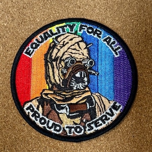 Star Wars Equality for All Tusken Raider Pride Patch 4"