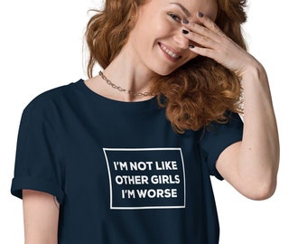 I'm Worse Boxed Organic Cotton T-Shirt