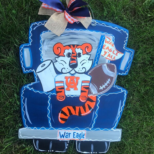 Auburn Door Hanger Etsy