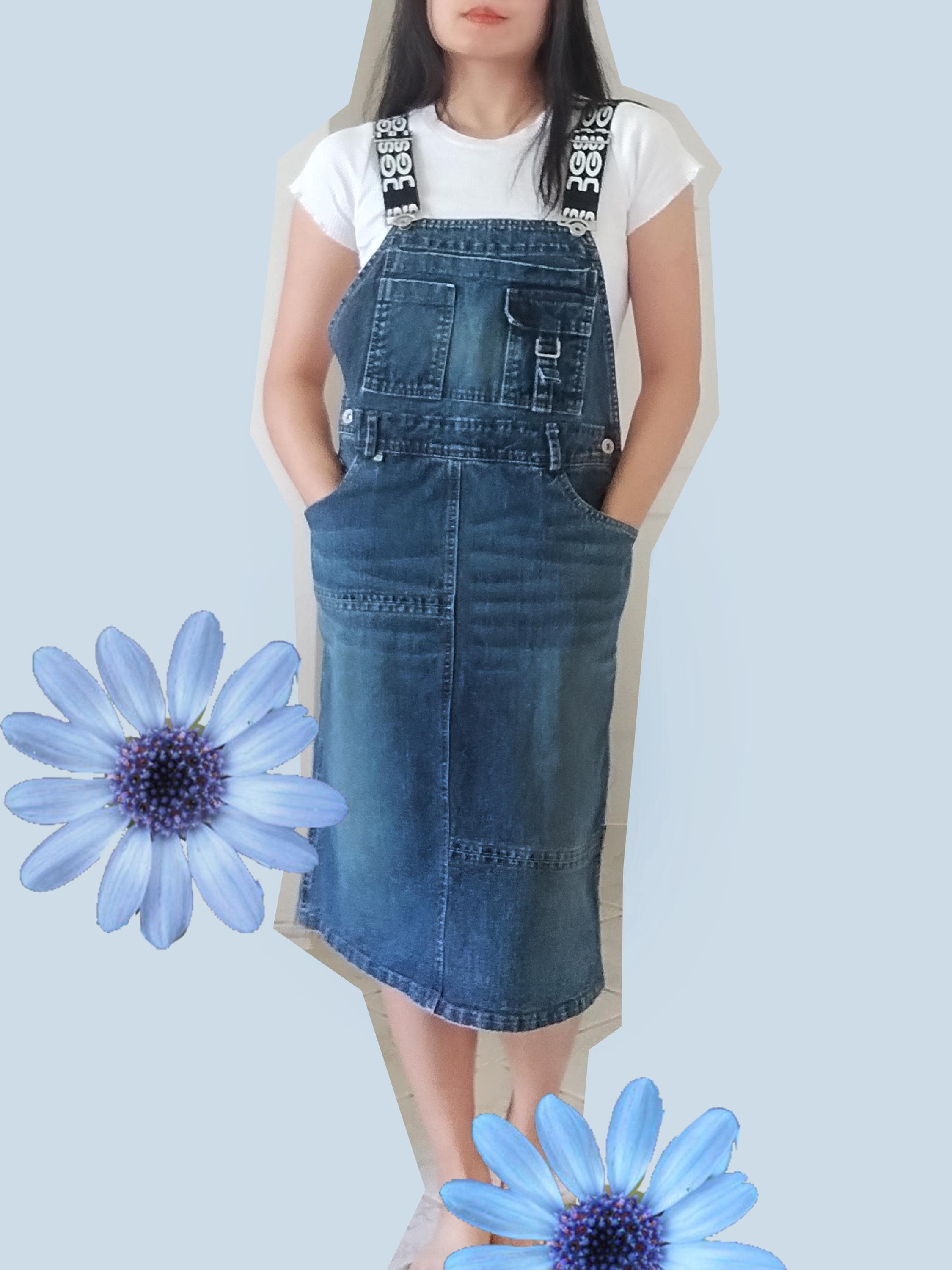 90s overall dress AE Denim '90s Maxi Dress Overall