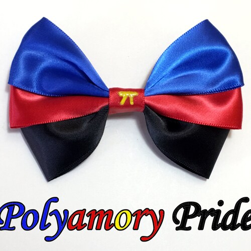 Pansexual Pride Bow - Etsy