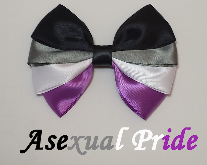 Asexual Pride Bow - Etsy
