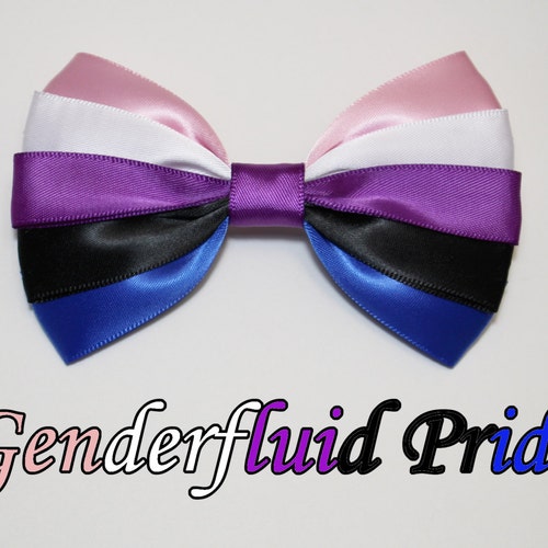 Genderfluid Pride Bow