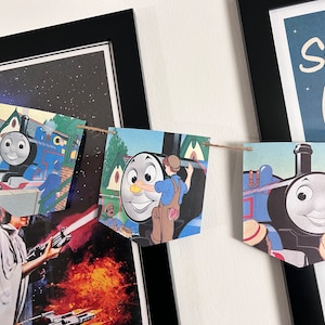 Thomas the Train banner bunting garland