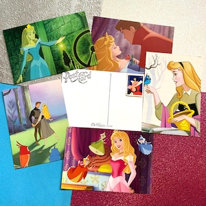 Sleeping Beauty postcards/ Disney postcards/ blank note cards/ Princess postcards note cards