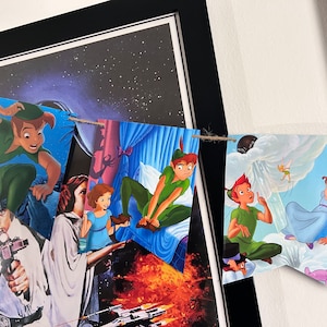 Peter Pan banner bunting garland