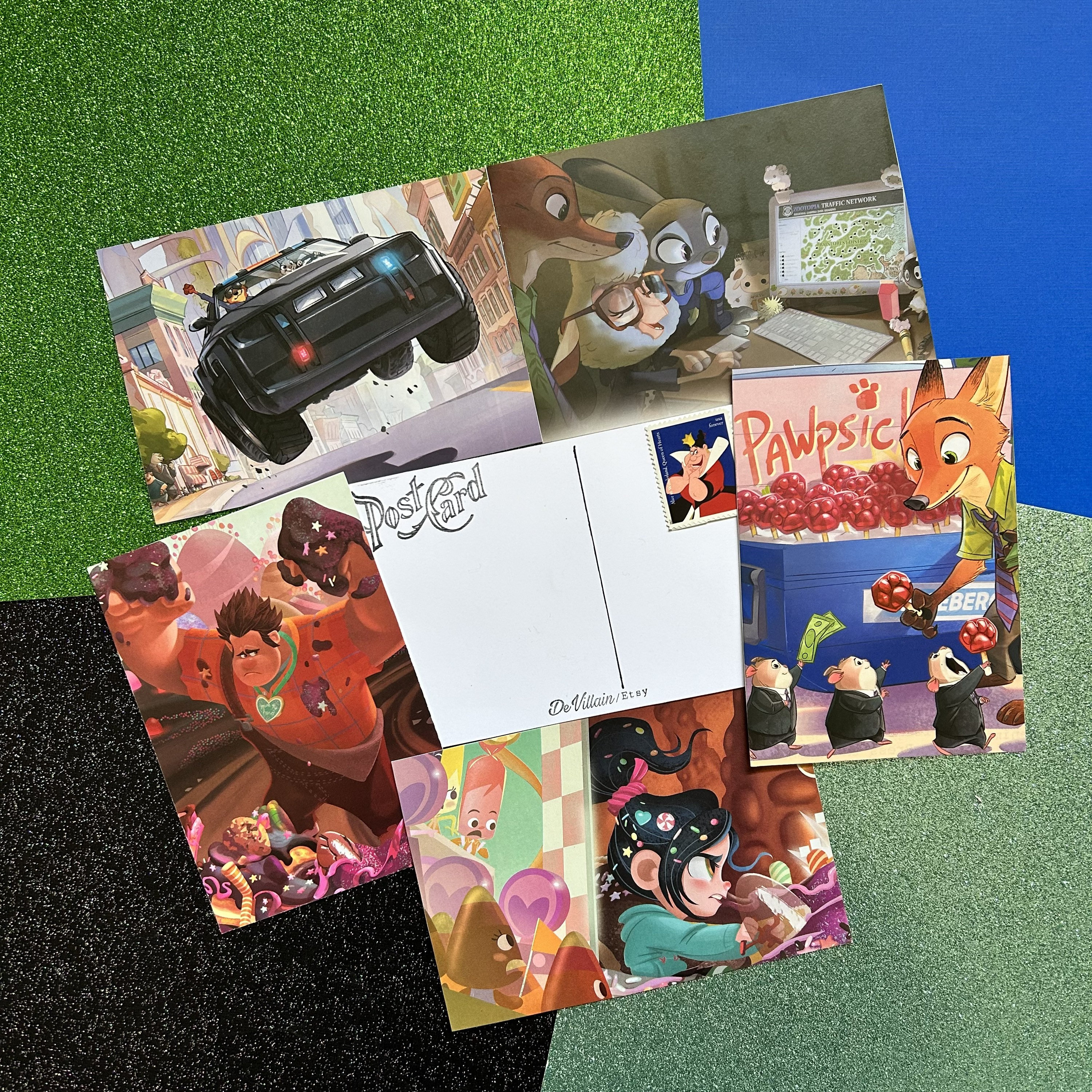 Disney Zootopia Collectable Cards✕4個 Disney Zootopia Collectable Cards✕4個 Zootopia trading cards (1