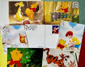 Winnie the Pooh postcards/ Winnie the Pooh note cards